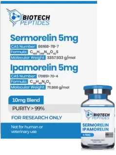 Sermorelin & Ipamorelin Blend (10mg)