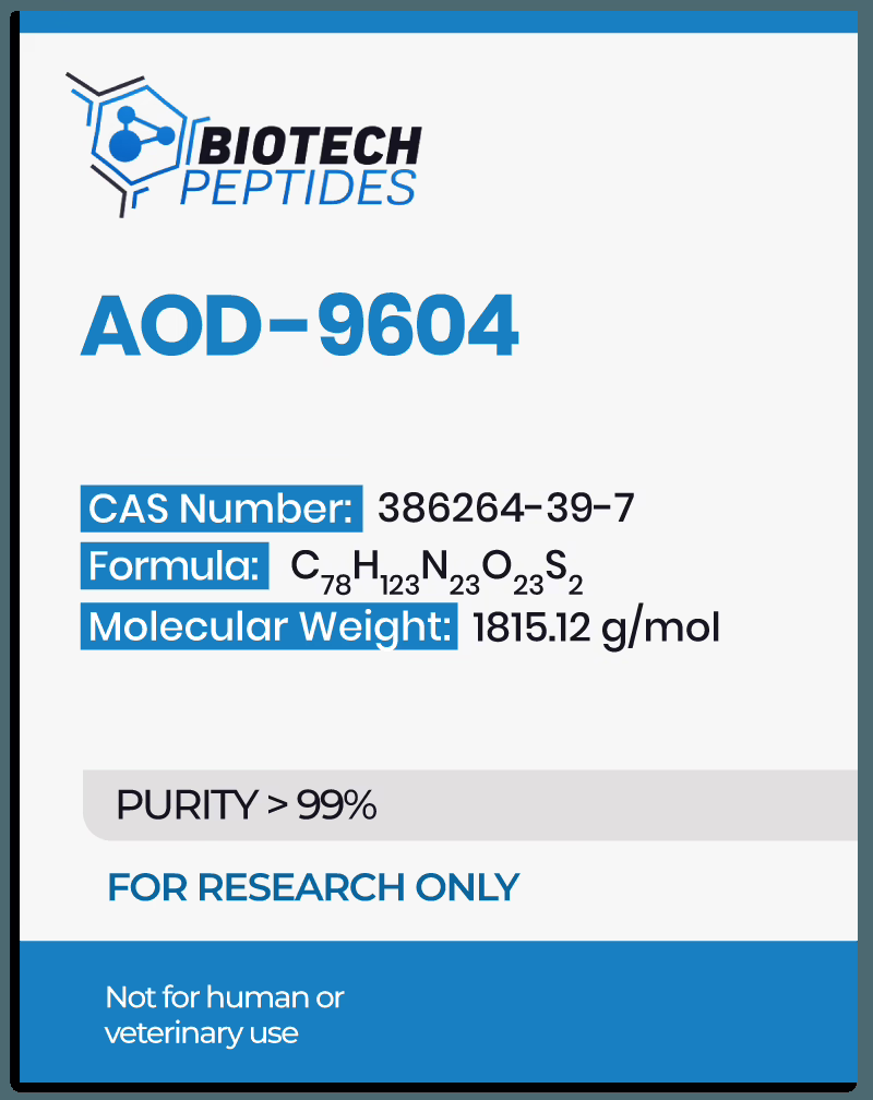 AOD 9604 (5mg) Peptide