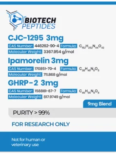 CJC-1295 (Mod GRF 1-29) & Ipamorelin & GHRP-2 Blend (9mg)