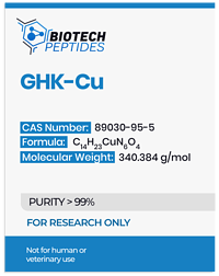 GHK-CU (Copper) Peptide (50mg)