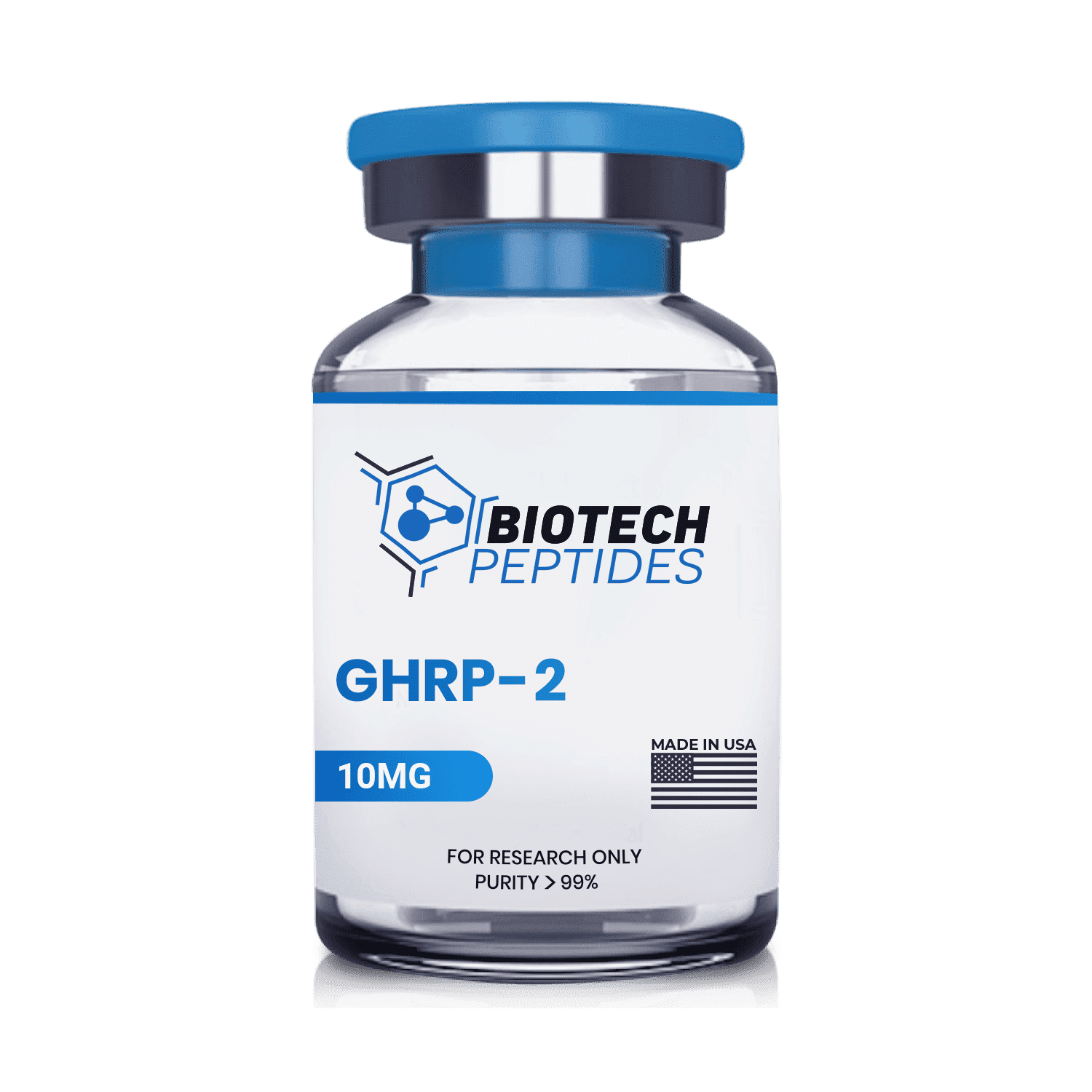 Buy GHRP-2 Peptide - (10mg) - Biotech Peptides