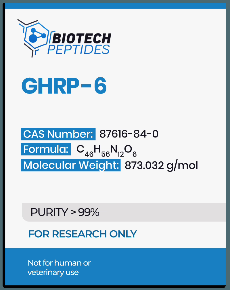GHRP-6 (10mg) Peptide