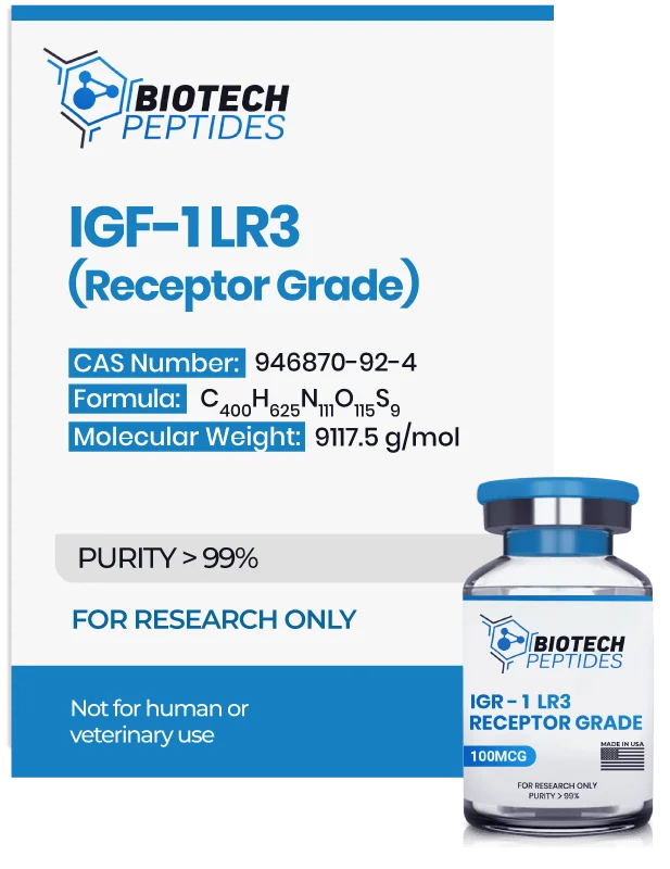 Receptor Grade IGF-1 LR3 (100mcg)
