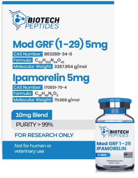 Mod GRF 1-29 & Ipamorelin Blend (10mg)