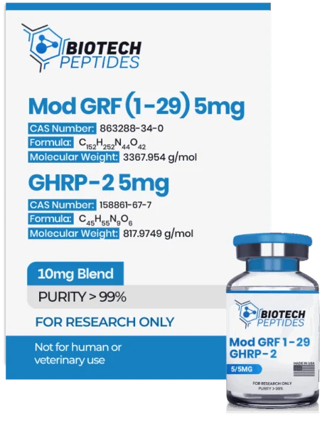 Mod GRF 1-29 & GHRP-2 Blend (10mg)
