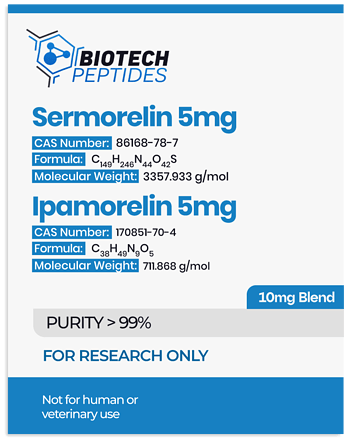 Sermorelin & Ipamorelin Blend (10mg)