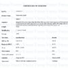 Certificate of Analysis - Tesamorelin