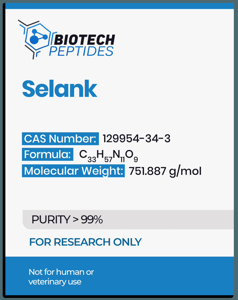 Selank (10mg) Peptide
