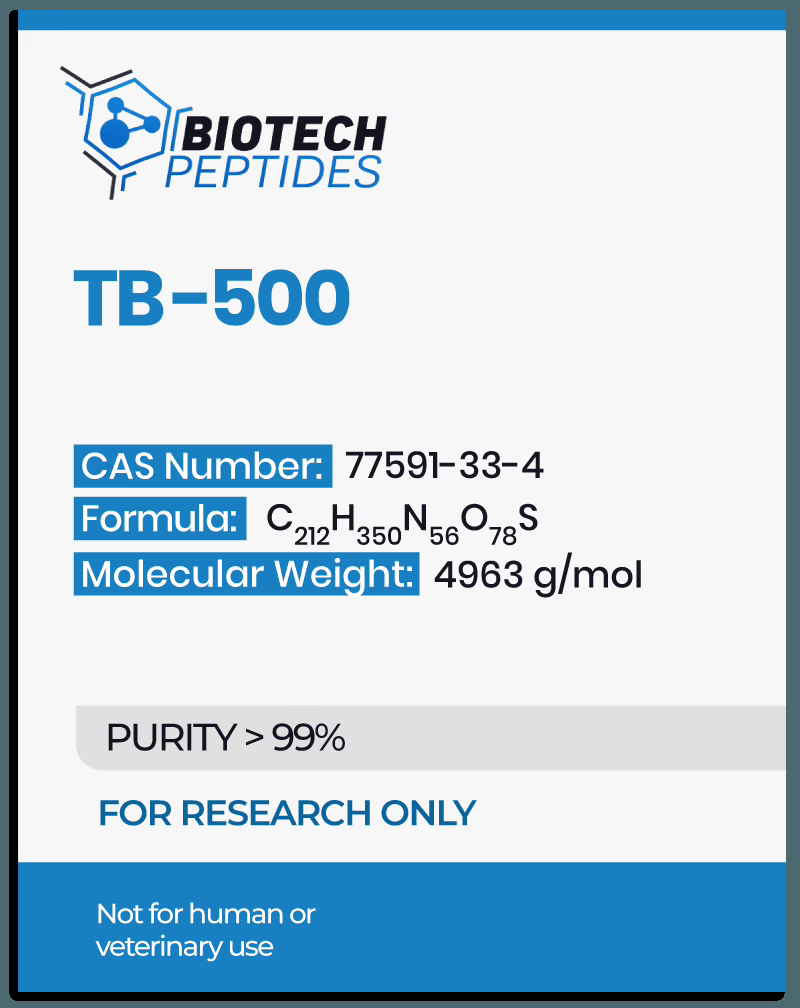 TB-500 (Thymosin Beta-4) (10mg) Peptide