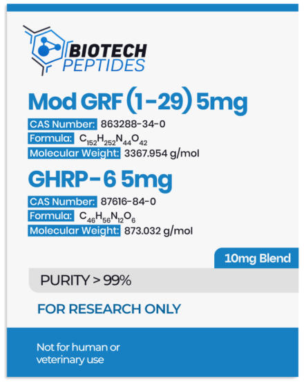 Mod GRF 1-29 & GHRP-6 Blend (10mg)