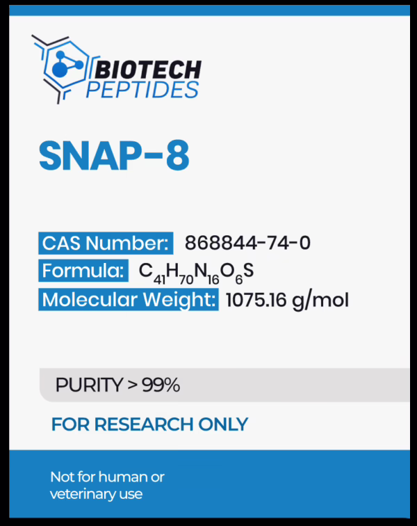 SNAP-8 (200mg) Peptide