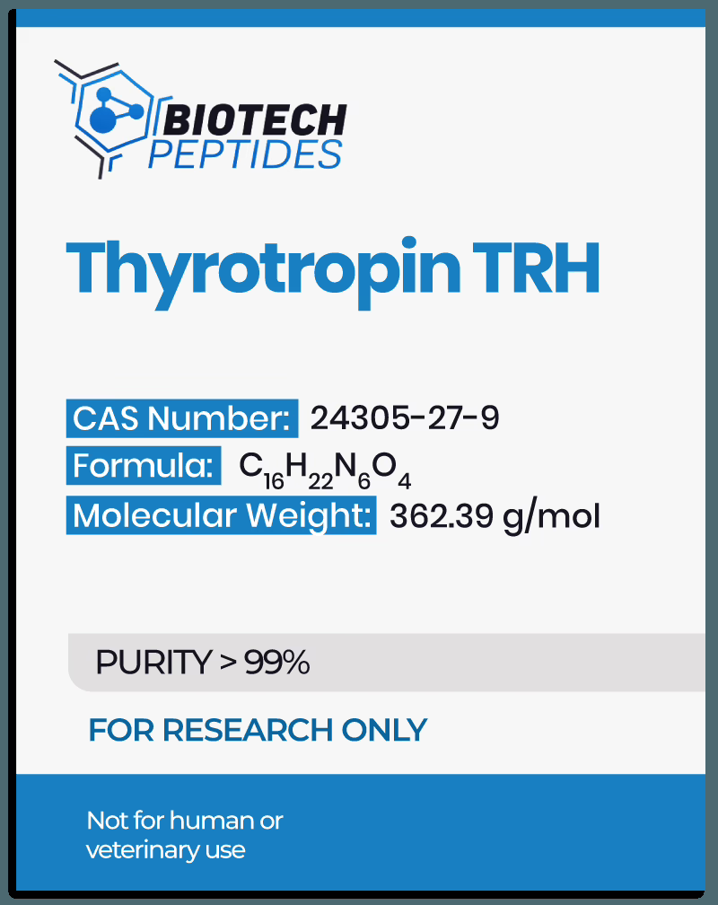 TRH Thyrotropin (Protirelin) (25mg) Peptide