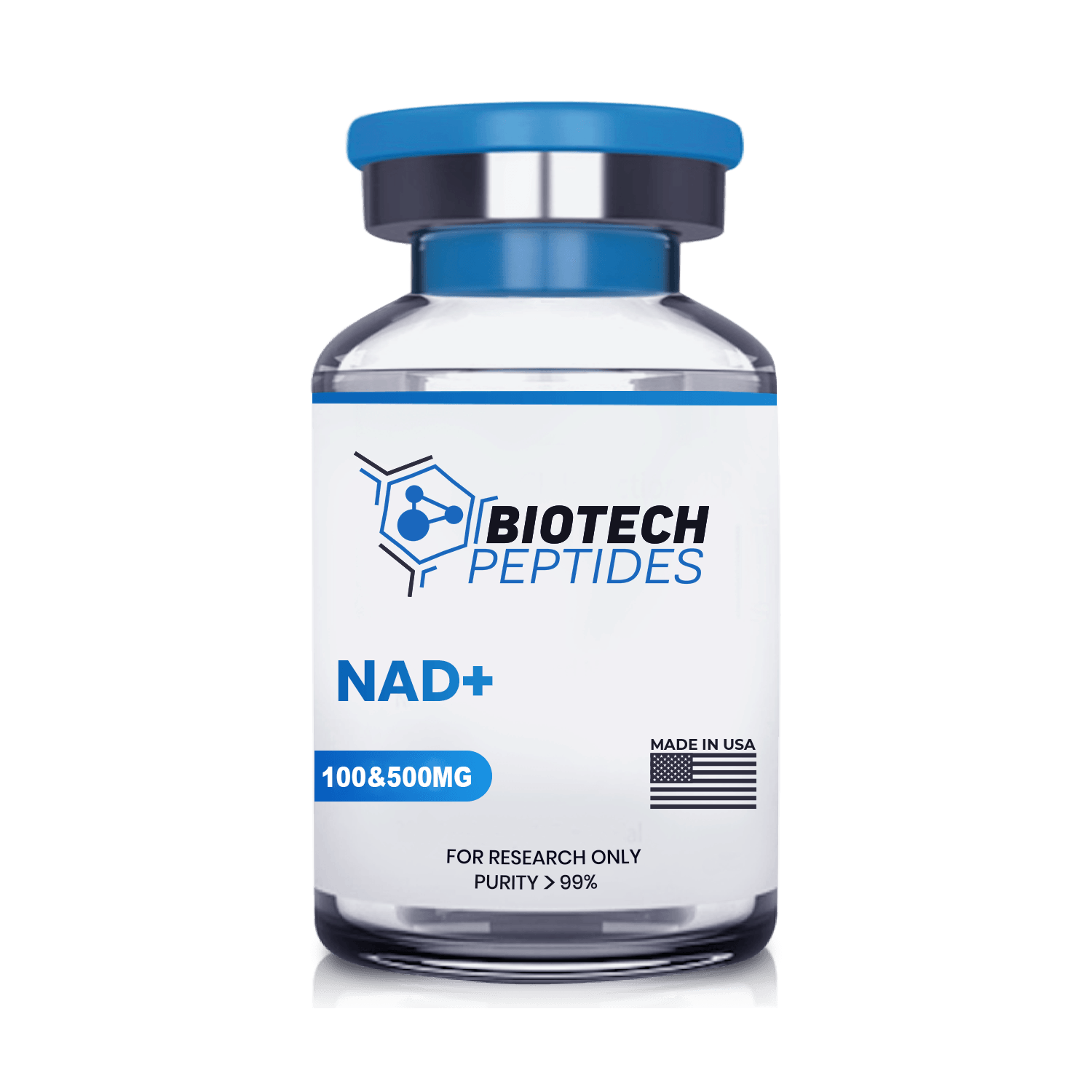 Buy NAD Peptide 100mg 500mg BiotechPeptides