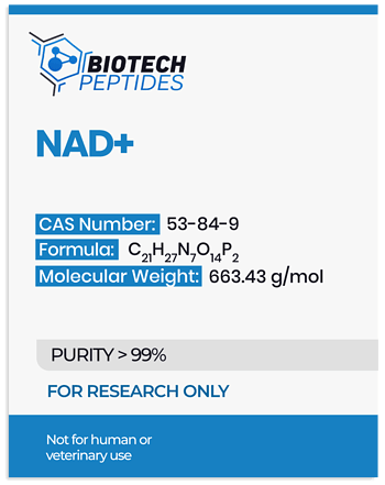 NAD+ (100mg & 500mg)