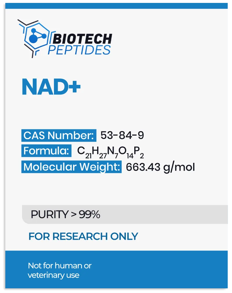 NAD+ (100mg & 500mg)