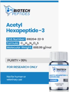 Buy Acetyl Hexapeptide-3 (Argireline Peptide) (200mg)