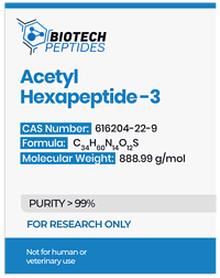 Buy Acetyl Hexapeptide-3 (Argireline Peptide) (200mg)