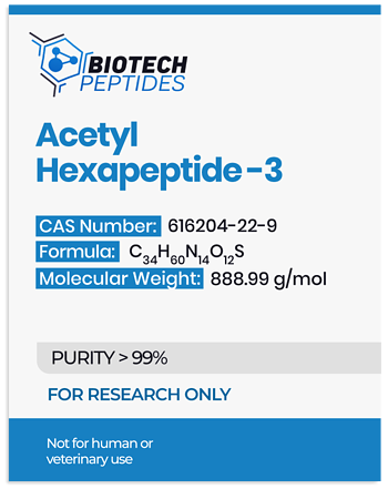 Buy Acetyl Hexapeptide-3 (Argireline Peptide) (200mg)