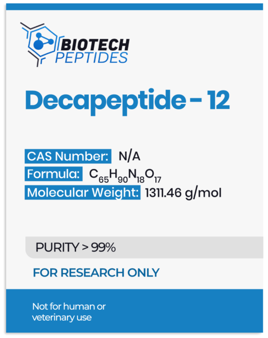 Buy Decapeptide-12 (200mg)