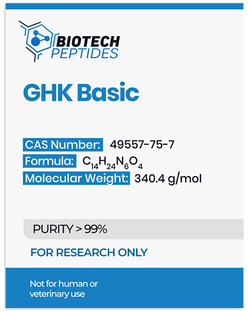 Buy GHK Basic (Tripeptide-1) (200mg)