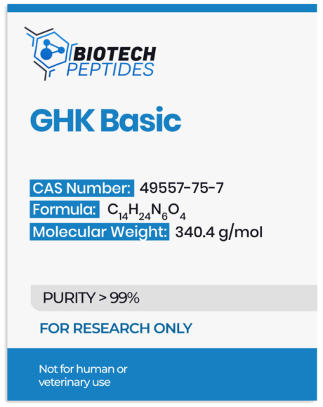 Buy GHK Basic Peptide - 50mg