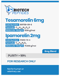 Tesamorelin & Ipamorelin Blend (8mg)