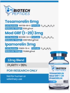 Tesamorelin & Mod GRF & Ipamorelin blend (12mg)
