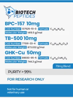 BPC-157 & TB-500 & GHK-Cu Blend (70mg)