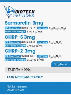 Sermorelin & GHRP-6 & GHRP-2 Blend (9mg)
