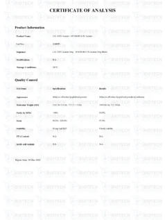 Mod GRF 1-29 & Ipamorelin Blend (10mg) COA