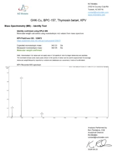 Certificate of Analysis - KLOW Blend (80mg) - Page 5